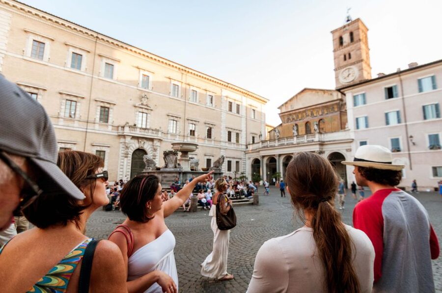 3-Hour Trastevere and Jewish Ghetto Guided Walking Tour - Seeing the Synagogue of Rome: What You Might Notice (and What You Might Not)
