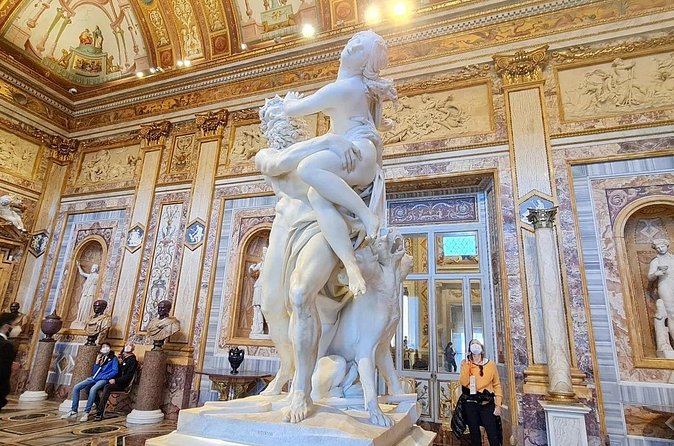 A Private Journey Through the Borghese Gallery & Gardens - Villa Borghese Gardens: art history outside, plus Roman views