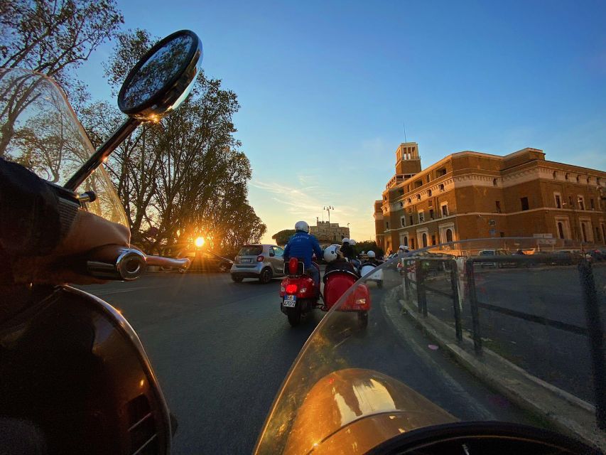 Afternoon Vespa Sidecar Tour with Gourmet Gelato Stop - What this tour includes (and why it affects the value)