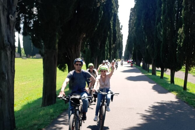 Ancient Appian Way PRIVATE Bike Tour - Private e-bikes and the ride reality (traffic, pedaling, stamina)