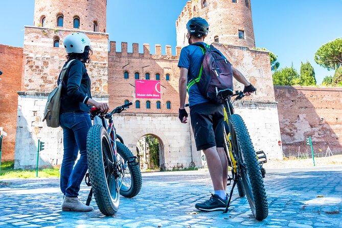 Ancient Appian Way PRIVATE Bike Tour - Porta San Sebastiano: your jump into Roman Rome