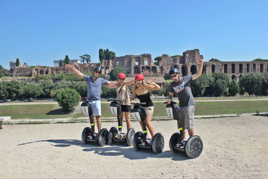 Ancient Rome Half-Day Segway Tour - Palatine Hill: panoramas plus the Romulus and Remus story