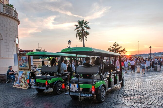 Ancient Rome Uncovered: Guided Golf Cart Experience - Spanish Steps and Piazza del Popolo: How the Tour Ends Strong