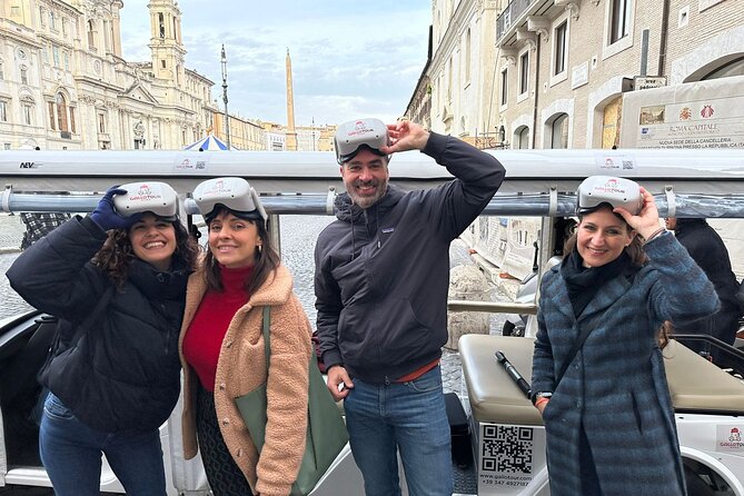 Ancient Rome VR Experience in Golf Car - Piazza Navona: VR Turns a Baroque Square Back Into a Roman Stadium