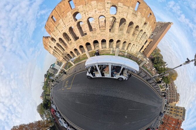 Ancient Rome VR Experience in Golf Car - Electric Golf Cart Touring: Comfort and a Surprisingly Good Angle