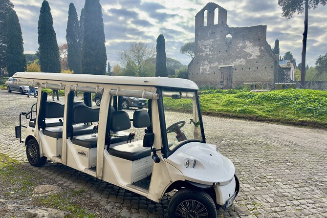 Appian Way and Catacombs Private Golf Cart Tour in Rome - Key highlights at a glance