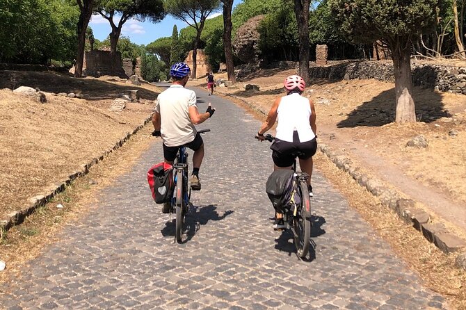 Appian Way E-bike Tour with Gourmet Picnic and Catacombs - Cecilia Metella and the Appian Way Road Test