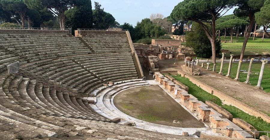 Archeological Area of Ostia Antica Entry Ticket - Walking the ruins: Decumanus Maximus as your navigation backbone