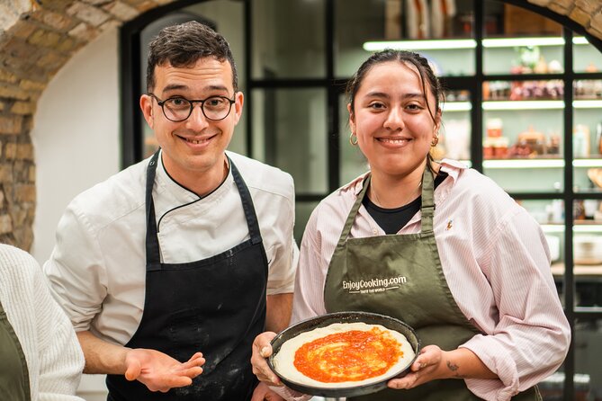 Authentic Roman Pizza, Suppli & Gelato Workshop with Italian Wine - Three Roman classics, one 3-hour Rome win