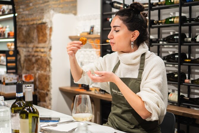 Authentic Roman Pizza, Suppli & Gelato Workshop with Italian Wine - The feast and wine: what the meal feels like