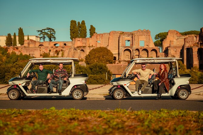 Best of Rome by golf cart - private tour larger groups - Pickup in the historic center: what to expect