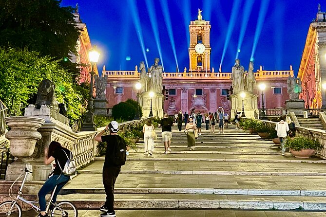 Best of Rome by Night Private Sightseeing Chauffeured Tour | pick up/Drop off - Private Chauffeured Transport (Not a Guided Tour)