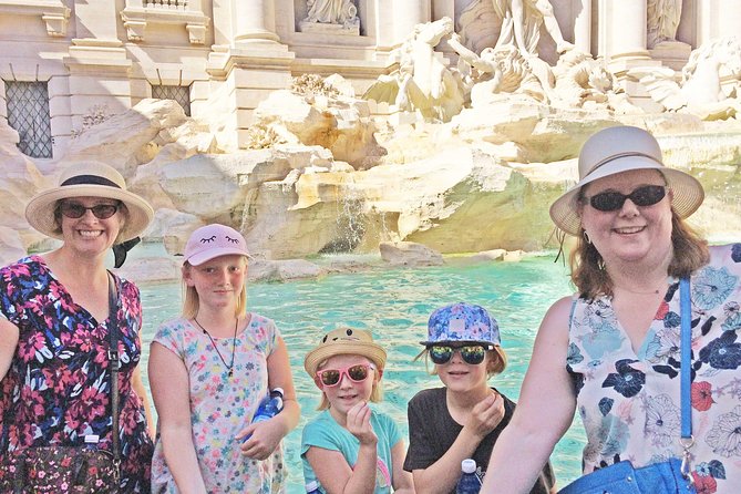 Best of Rome Spanish Steps Trevi Fountain Pantheon Tour for Kids - Piazza Navona finish: marble animals in an old stadium