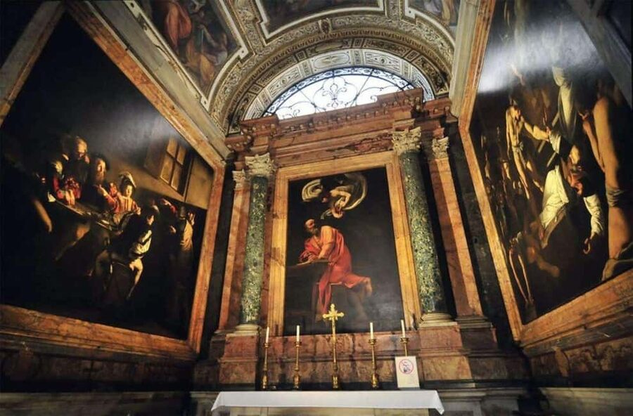 Caravaggio: Art on Footsteps-Masterpieces in Rome’s Churches - Church of St. Louis of the French: the Saint Matthew cycle in three acts