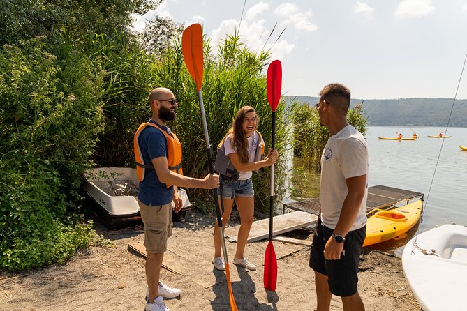Castel Gandolfo Kayak Tour with Wine and Food Tasting - How the Guides Shape the Day (Alex, Francesco, Matteo, Nicole, Lorenzo)