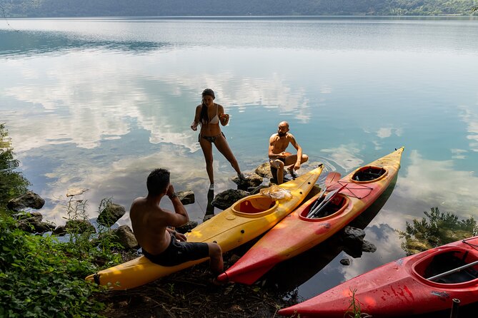 Castel Gandolfo Lake Kayak and Swim Tour - Stop Two: The Albano Loop With Le Macine, the Pope’s Board, Hermits’ Houses, and a Swim