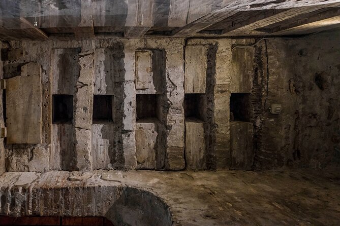 Catacombs and Appian way Tour - Claudian Aqueduct: 52 AD engineering you can still sense