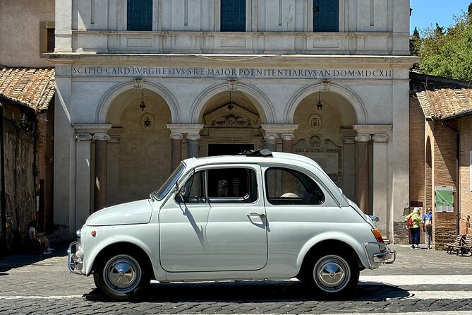 Catacombs, Appian, Aqueducts, in a Fiat500 with a local, Pick-up - Quick reasons this tour is worth your time