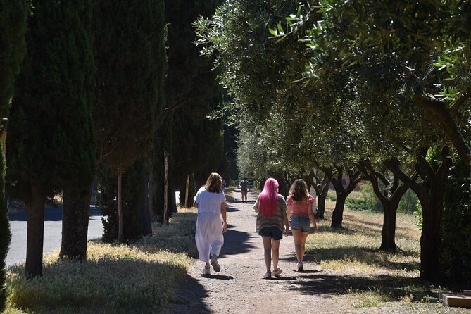 Catacombs, Appian, Aqueducts, in a Fiat500 with a local, Pick-up - Chiesa del Domine Quo Vadis: A Quiet Icon and a Footprint Copy