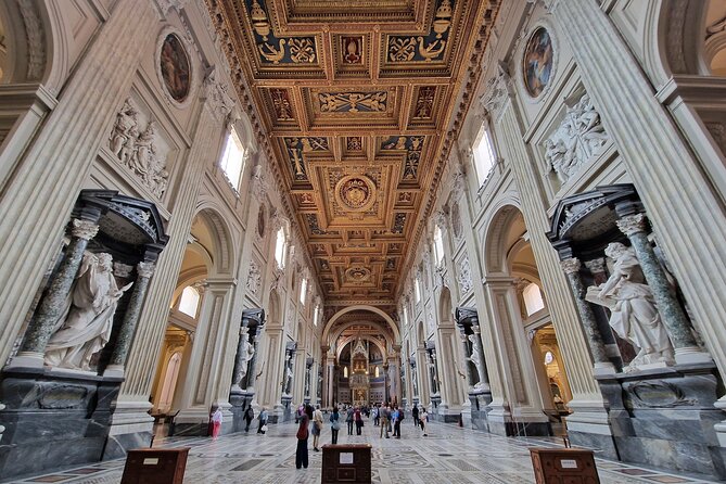 Celebrate Ancient Jubilee in Rome in the 4 Papal Basilicas - Stop 3: Archbasilica of St. John Lateran, mosaics, and Peter and Paul above the altar