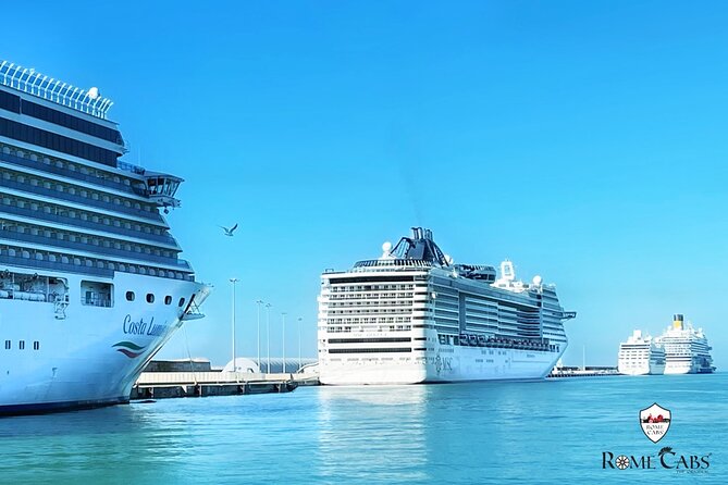 Civitavecchia Cruise Ship to Fiumicino Airport Private Transfer - Getting Picked Up Right Next to Your Ship