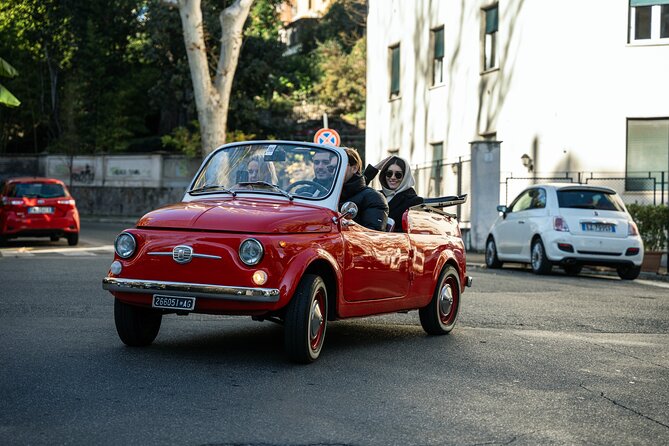 Classic Elegance: Vintage Fiat 500 Cabriolet Rome Tour - Key things to know before you ride a vintage Fiat in Rome