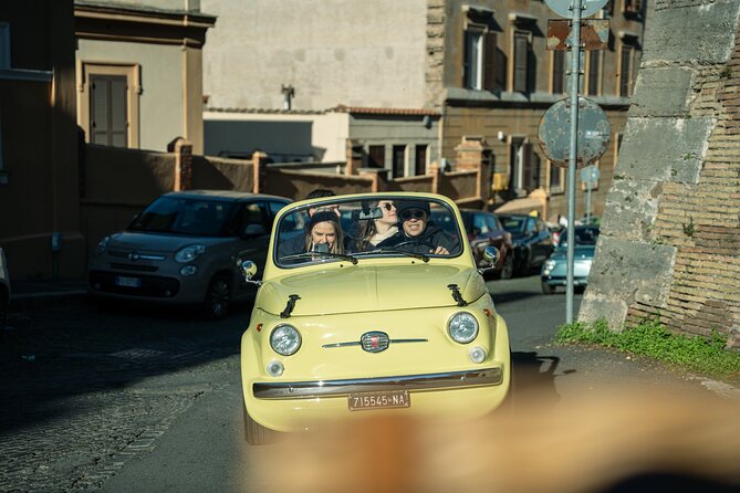 Classic Elegance: Vintage Fiat 500 Cabriolet Rome Tour - Pyramid of Cestius and the photo moment you’ll want to repeat