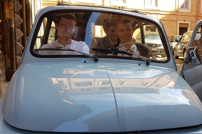 Classic Fiat 500 Rental in Rome - Janiculum Hill and the Castelli Romani Option (Frascati Included)