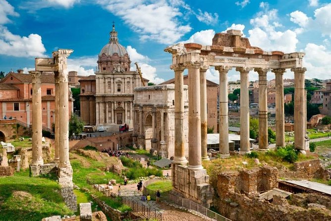 Colosseum and Ancient Rome Private Guided Tour - Palatine Hill: Romulus, 753 BC, and imperial houses above it all