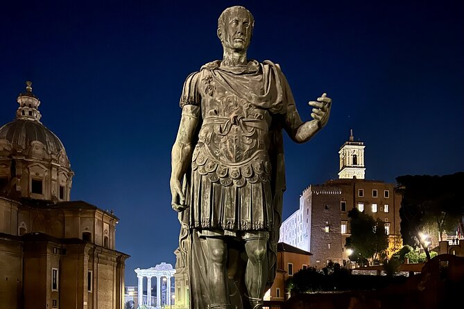 Colosseum and Roman Forum Sightseeing Area Night Walking Tour - Largo Argentina to Insula dell’Ara Coeli: Starting With Shock and Everyday Life
