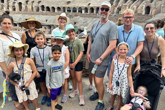 Colosseum and Roman Forum Tour for Kids and Families - Entering the Colosseum with kids in mind