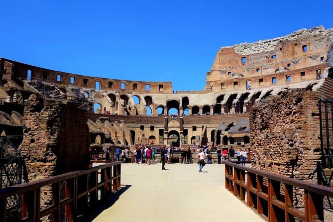Colosseum Arena Floor & Ancient Rome Semi Private Tour Max 6 PPL - Arena Floor Access and a Small Group Advantage