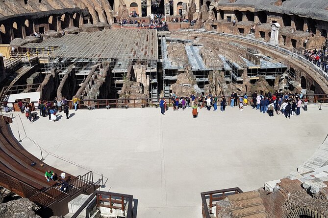 Colosseum Arena Floor Roman Forum and Palatine Hill Live Guide - The price: what $31.46 really gets you