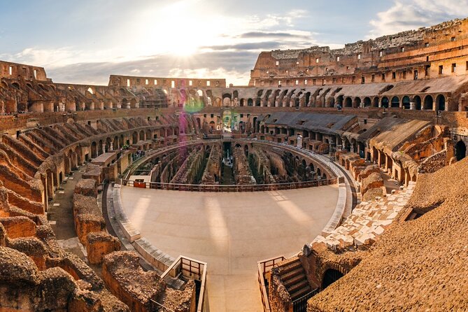 Colosseum Arena Floor, Roman Forum & Palatine Hill Tour - Meeting the Gladiators: Colosseum arena-floor access
