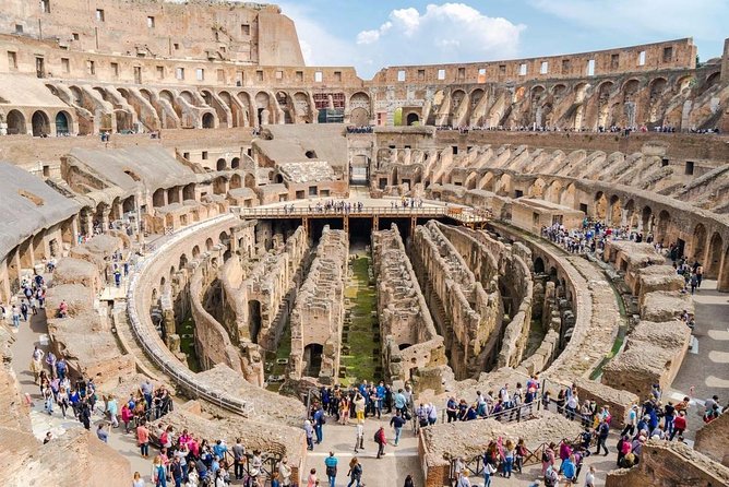 Colosseum Arena Floor with Roman Forum and Palatine Hill Tour - Audio, Guides, and Hearing Every Word