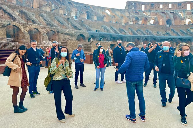Colosseum Arena & Roman Forum Guided Tour - Entering the Colosseum with real inside access