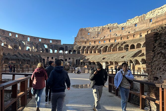 Colosseum Arena with Digital Audio & Forum, Palatine, Super Sites - Entering the Colosseum Arena: gladiator gate vibes and the Libitina passage