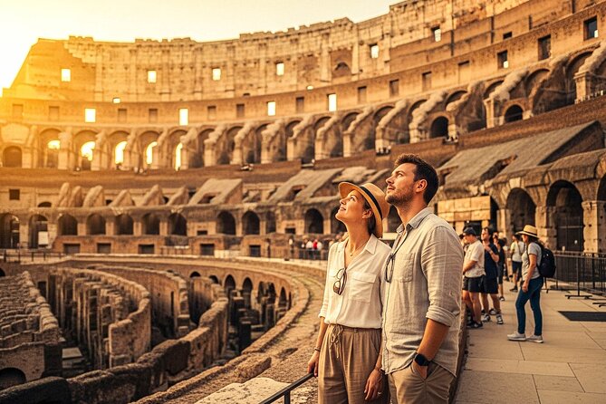Colosseum at Golden Hour Guided Tour with Arena Floor - What you’ll learn while you walk: gladiators, everyday Rome, and “how it worked”
