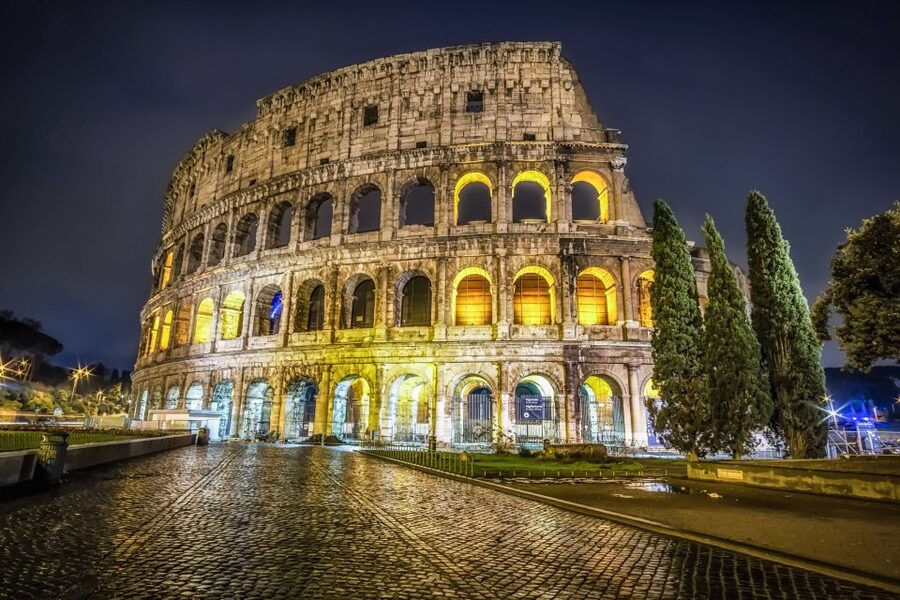 Colosseum by Evening Guided Tour with Optional Arena Access - What you can expect at each stop, in plain terms