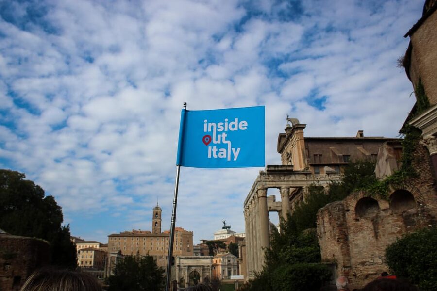 Colosseum Entry with digital audioguide and arena option - Finding Your Host at the Arch of Constantine (Inside Out Italy)