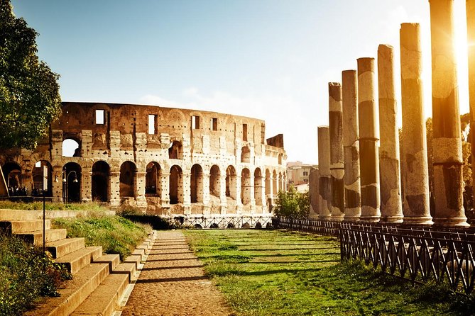 Colosseum Express Guided Tour and Ancient Rome Admission Included - Entering The Colosseum: from tiers to the arena stories