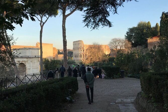 Colosseum, Forum, Palatine Hill with audio guide and Arena or Bus option - Palatine Hill: Short Time, Big Context