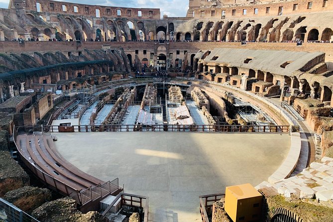 Colosseum Gladiator Arena Floor Complete Tour- Up To 6 People - Stepping onto the Colosseum Gladiator Floor (reconstructed, close-up, memorable)