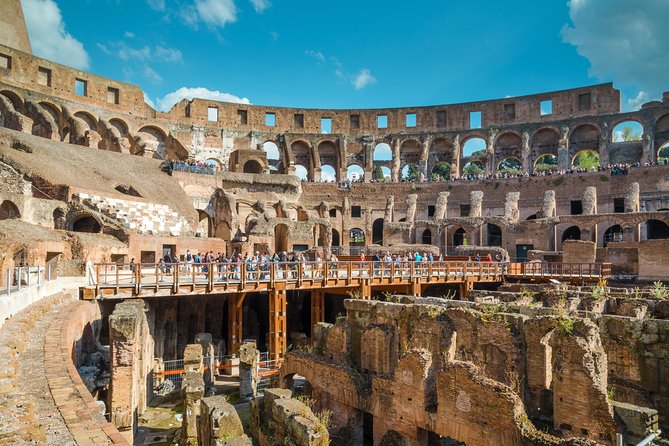 Colosseum Gladiator's Arena Guided Tour - Roman Forum and Palatine Hill: tickets included, but not fully guided