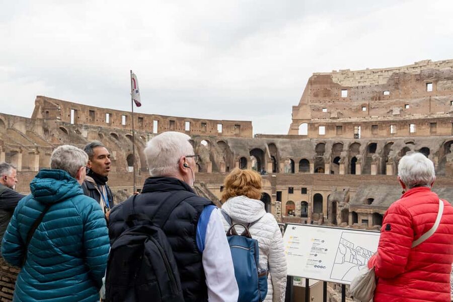 Colosseum Guided Tour: Hotel Transport included - Entering the Colosseum: guided access to levels 1 and 2