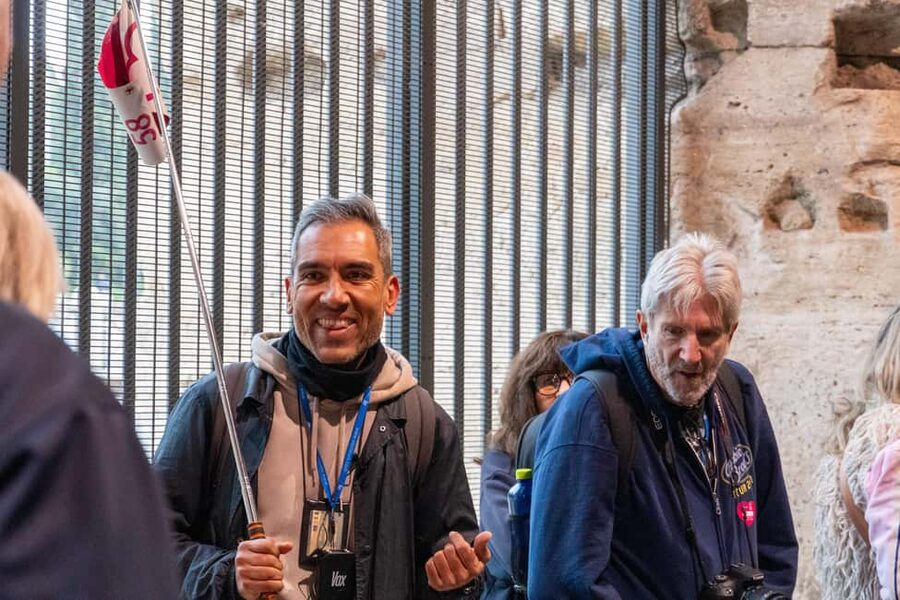 Colosseum Guided Tour: Hotel Transport included - Getting to the start: Municipio I pickup and Colle Oppio meeting point
