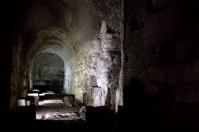 Colosseum Night Tour - Underground Colosseum: where the gladiator story becomes physical