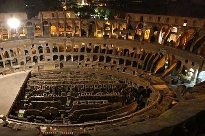 Colosseum Night Tour - First level viewpoints: see the layers without the chaos