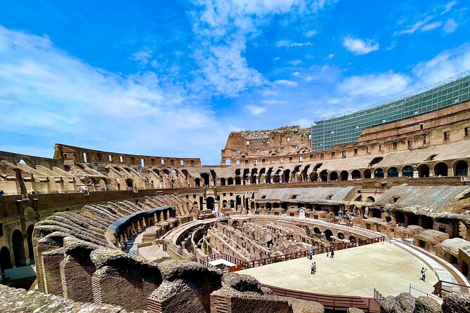 Colosseum, Palatine Hill and Roman Forum with Guided Tour - Colosseum stop: the world’s biggest amphitheater (and what’s not included)