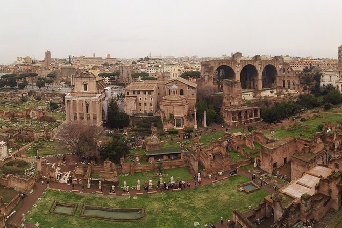 Colosseum restricted areas and Undergrounds Group Tour - Palatine Hill: emperor-era houses and city views